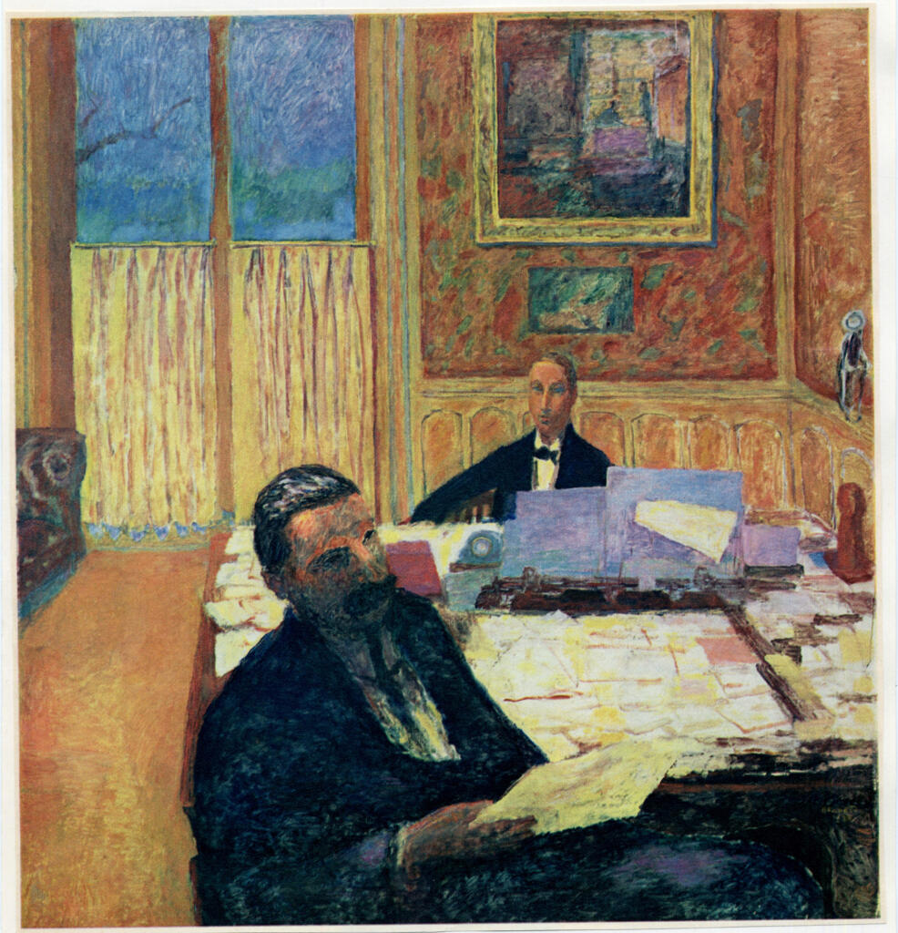 Anonimo , Bonnard, Pierre - sec. XX - Jone e Gaston Bernheim-Jeune , fronte