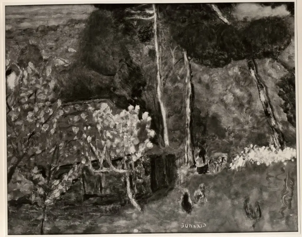 Anonimo , Bonnard, Pierre - sec. XX - La fattoria di Cannet , fronte