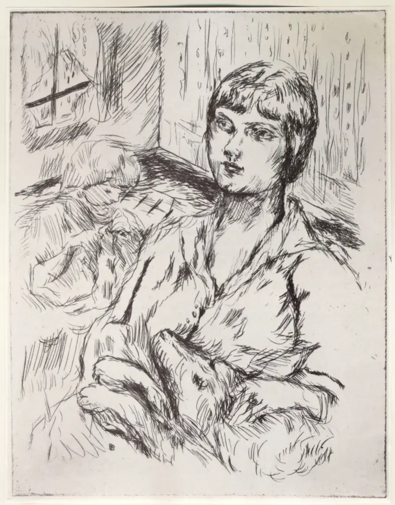 Anonimo , Bonnard, Pierre - sec. XIX/ XX - O. Mirbeau, Dingo , fronte