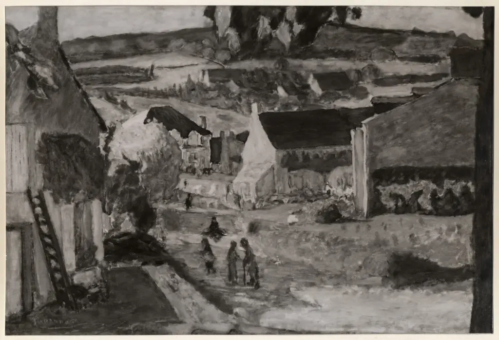 Anonimo , Bonnard, Pierre - sec. XX - St. Honore-les-Bains , fronte