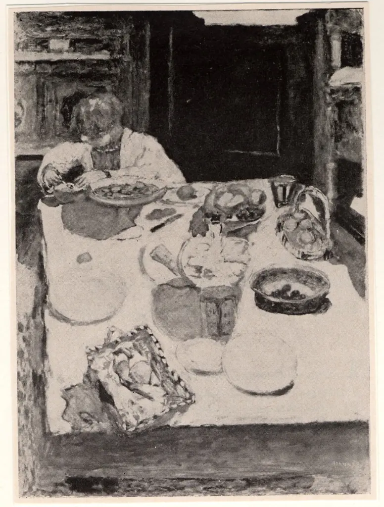 Anonimo , Bonnard, Pierre - sec. XX - Il tavolo , fronte