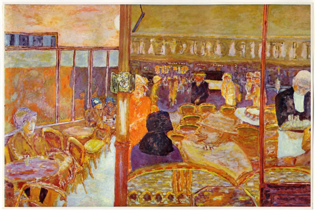 Anonimo , Bonnard, Pierre - sec. XX - Place Clichy soir , fronte