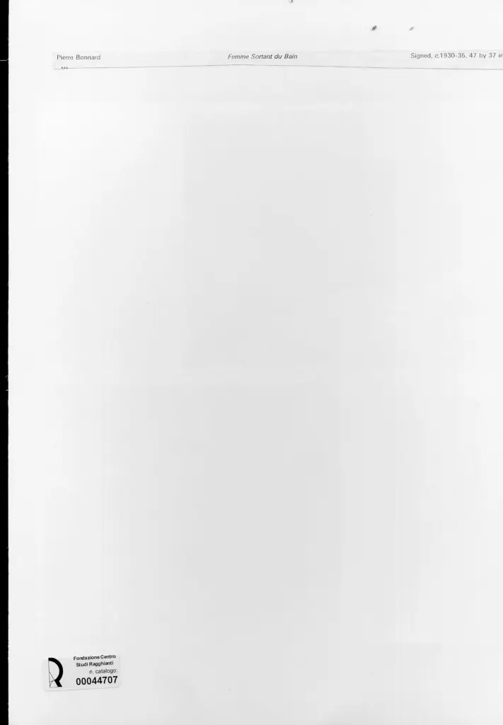 Anonimo, Anonimo , Bonnard, Pierre - sec. XX - , retro