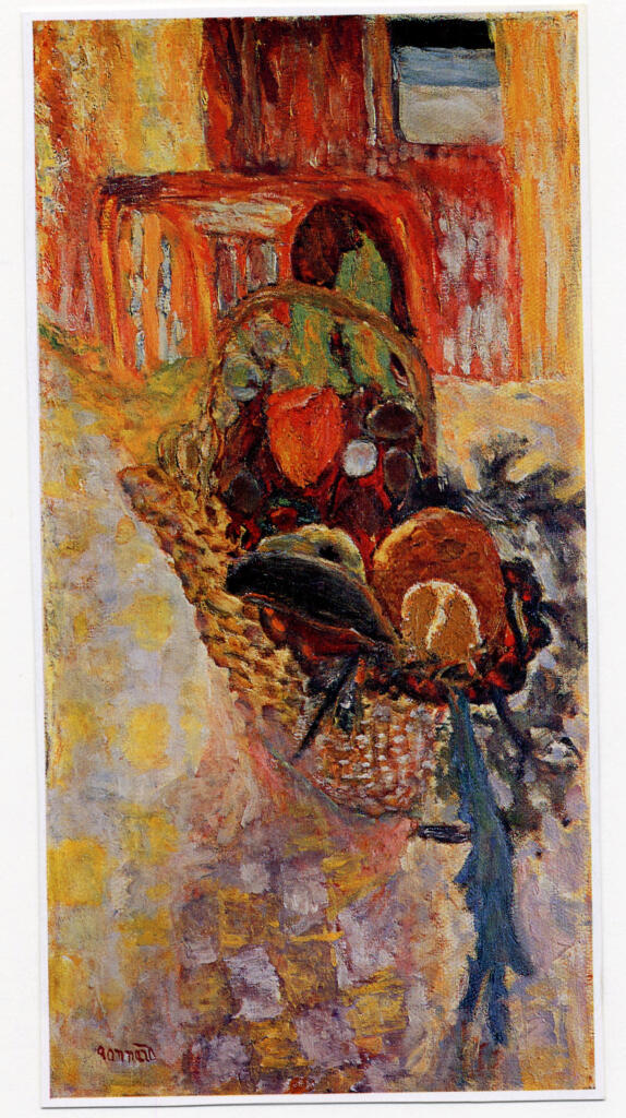Anonimo , Bonnard, Pierre - sec. XX - Paniere di frutta , fronte
