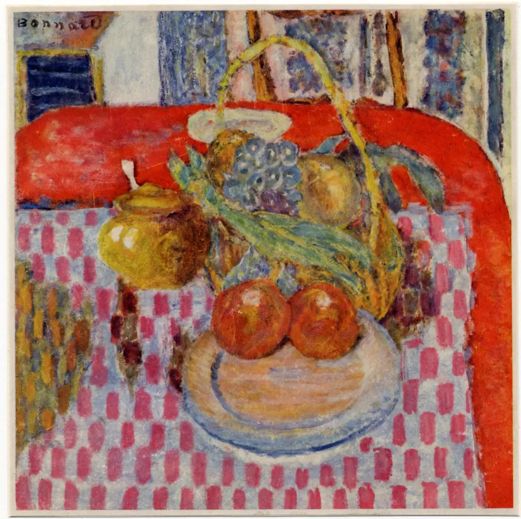 Bonnard, Pierre , Frutta sul tavolo
