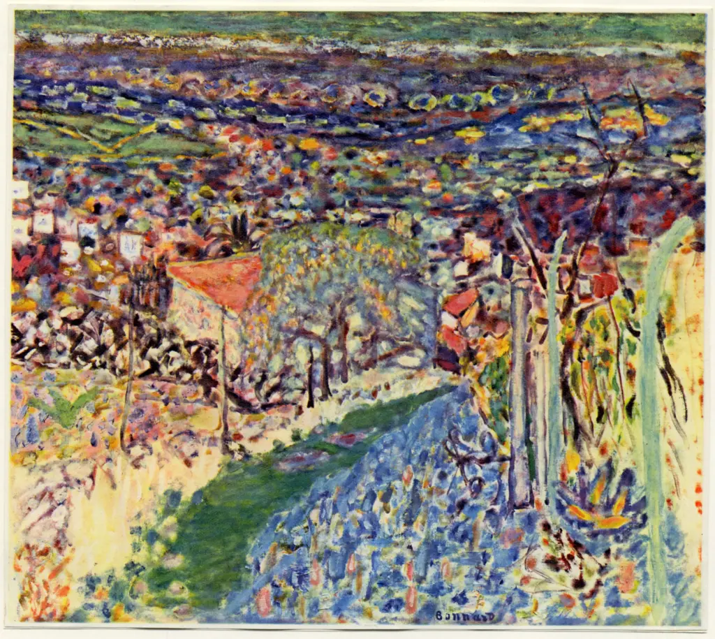Anonimo , Bonnard, Pierre - sec. XX - Paesaggio a mezzogiorno , fronte