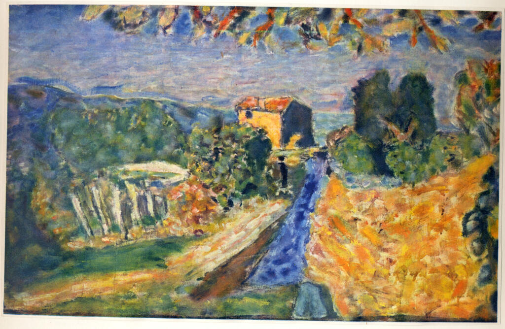 Anonimo , Bonnard, Pierre - sec. XX - Paesaggio , fronte