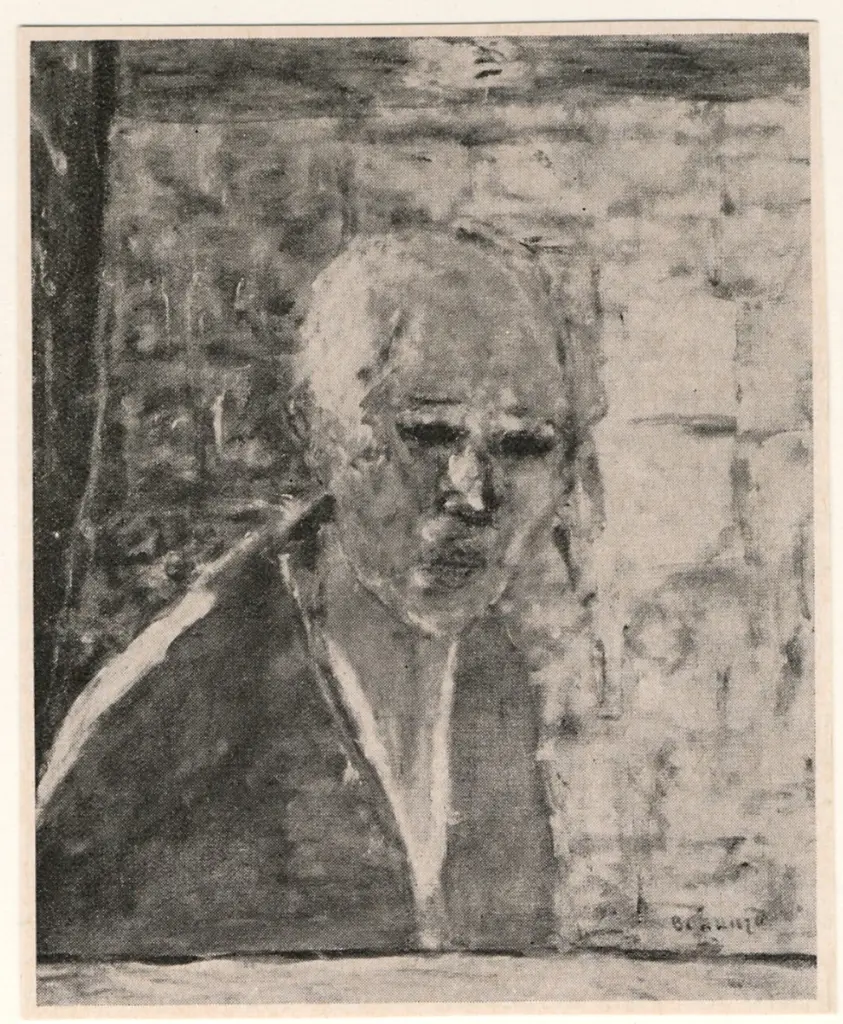 Anonimo , Bonnard, Pierre - sec. XX - Autoritratto , fronte