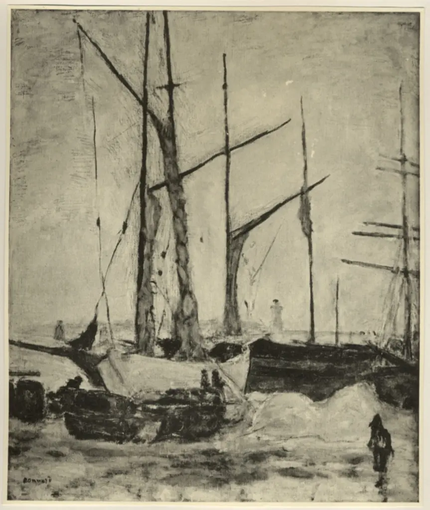 Anonimo , Bonnard, Pierre - sec. XIX/ XX - Les bateaux , fronte