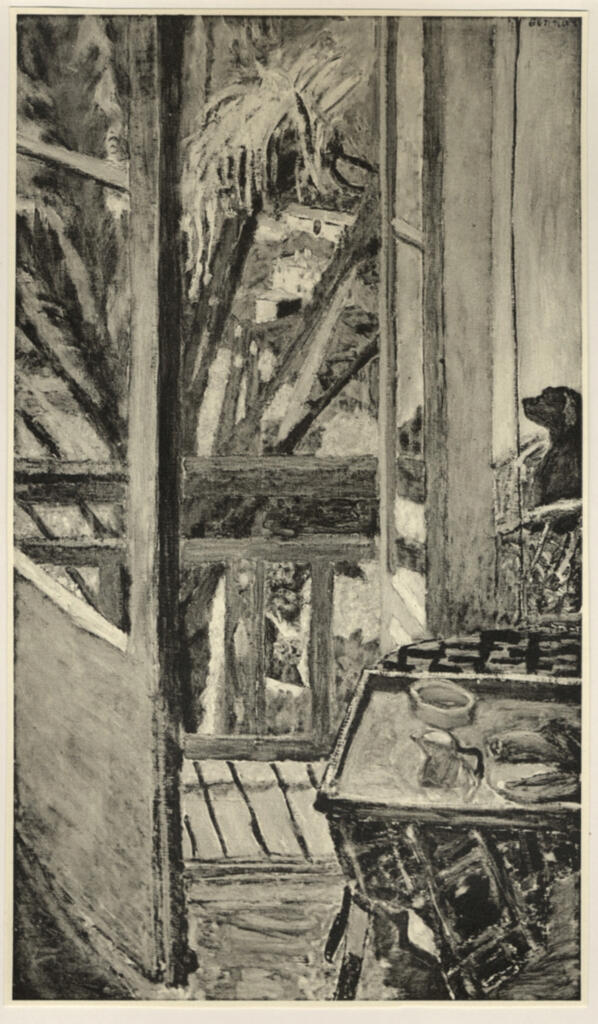 Anonimo , Bonnard, Pierre - sec. XIX/ XX - La porte-fenêtre , fronte