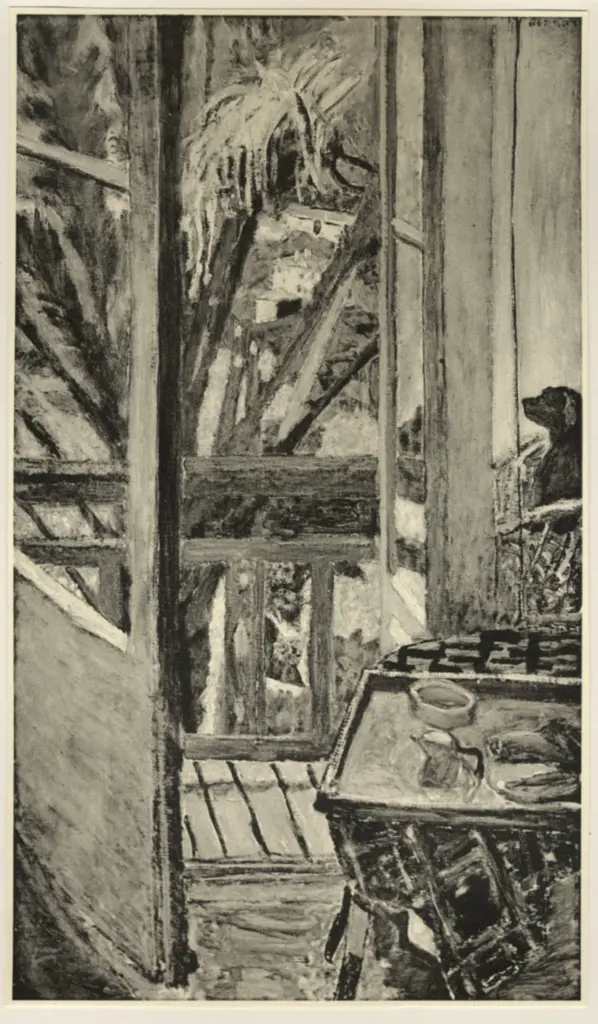 Anonimo , Bonnard, Pierre - sec. XIX/ XX - La porte-fen&ecirc;tre , fronte
