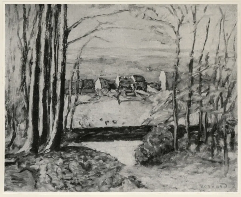 Anonimo , Bonnard, Pierre - sec. XIX/ XX - Lisi&egrave;re de For&ecirc;t , fronte