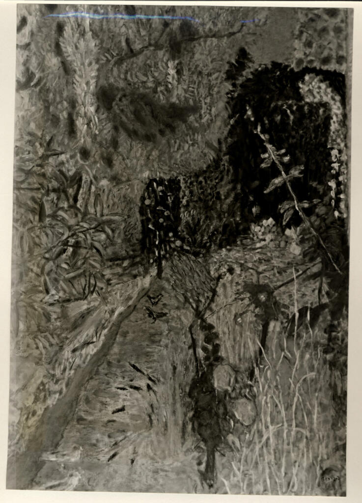Anonimo , Bonnard, Pierre - sec. XX - Le jardin , fronte