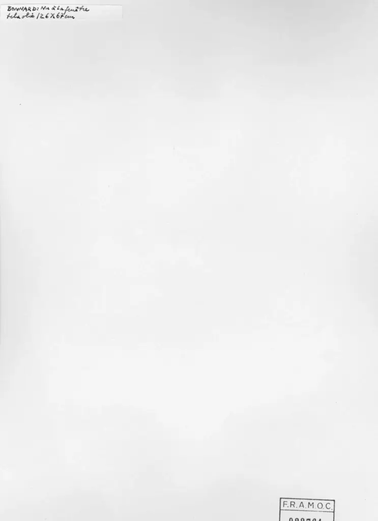 Anonimo , Bonnard, Pierre - sec. XIX/ XX - Nu &agrave; la fen&ecirc;tre , retro