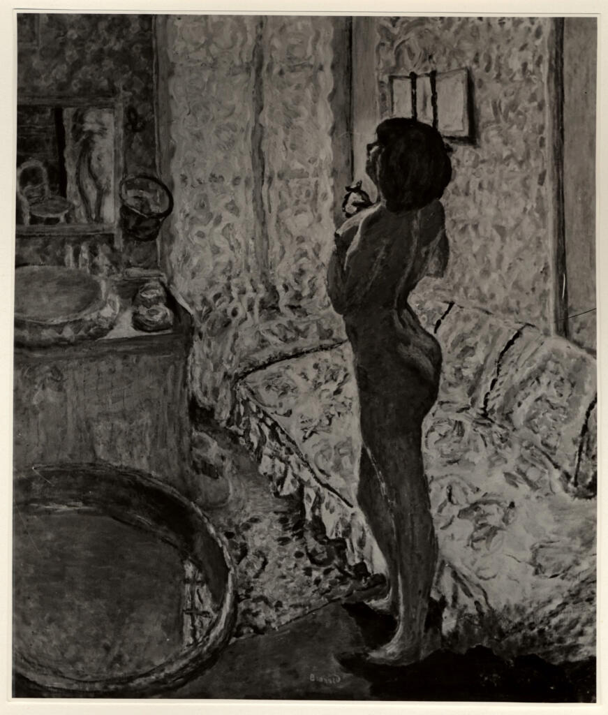 Anonimo , Bonnard, Pierre - sec. XIX/XX - Nu à contre jour , fronte