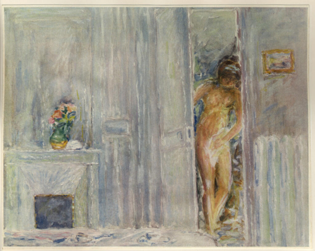 Anonimo , Bonnard, Pierre - sec. XIX/ XX - Nu dans la chambre , fronte