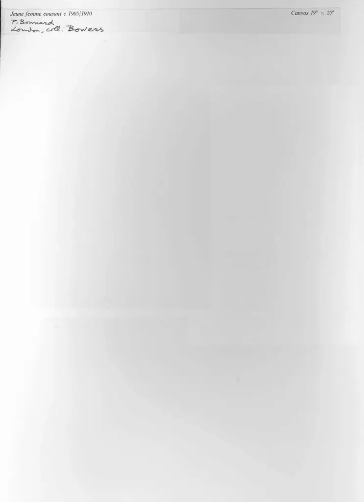 Bonnard, Pierre - sec. XX , retro