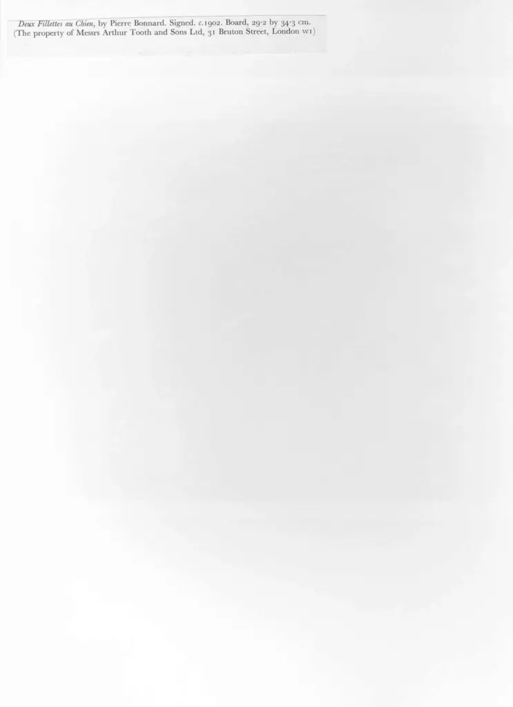 Bonnard, Pierre - sec. XX , retro