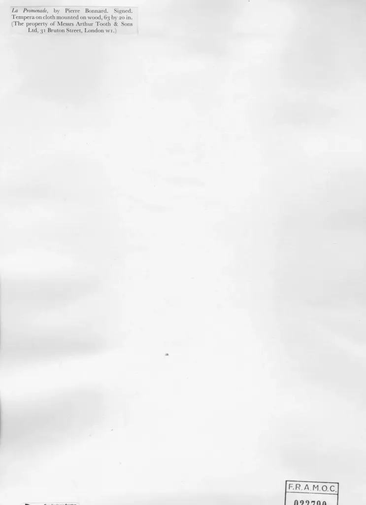 Bonnard, Pierre , retro