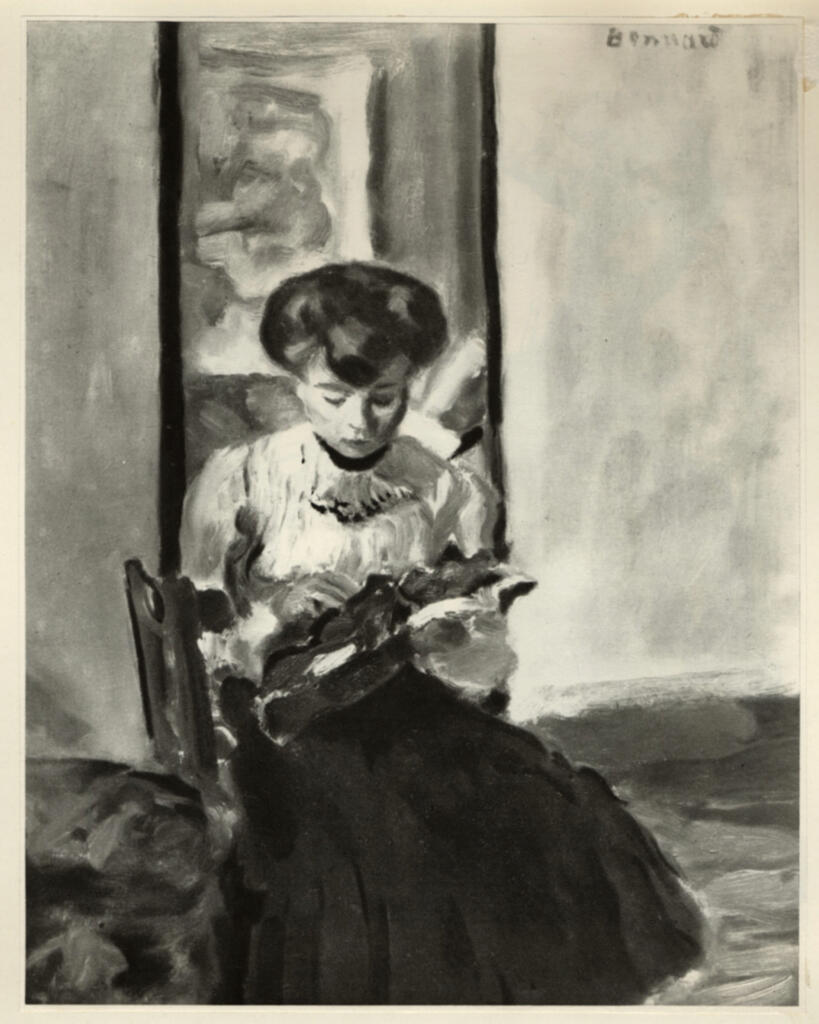 Anonimo , Bonnard, Pierre - sec. XX - La modiste , fronte