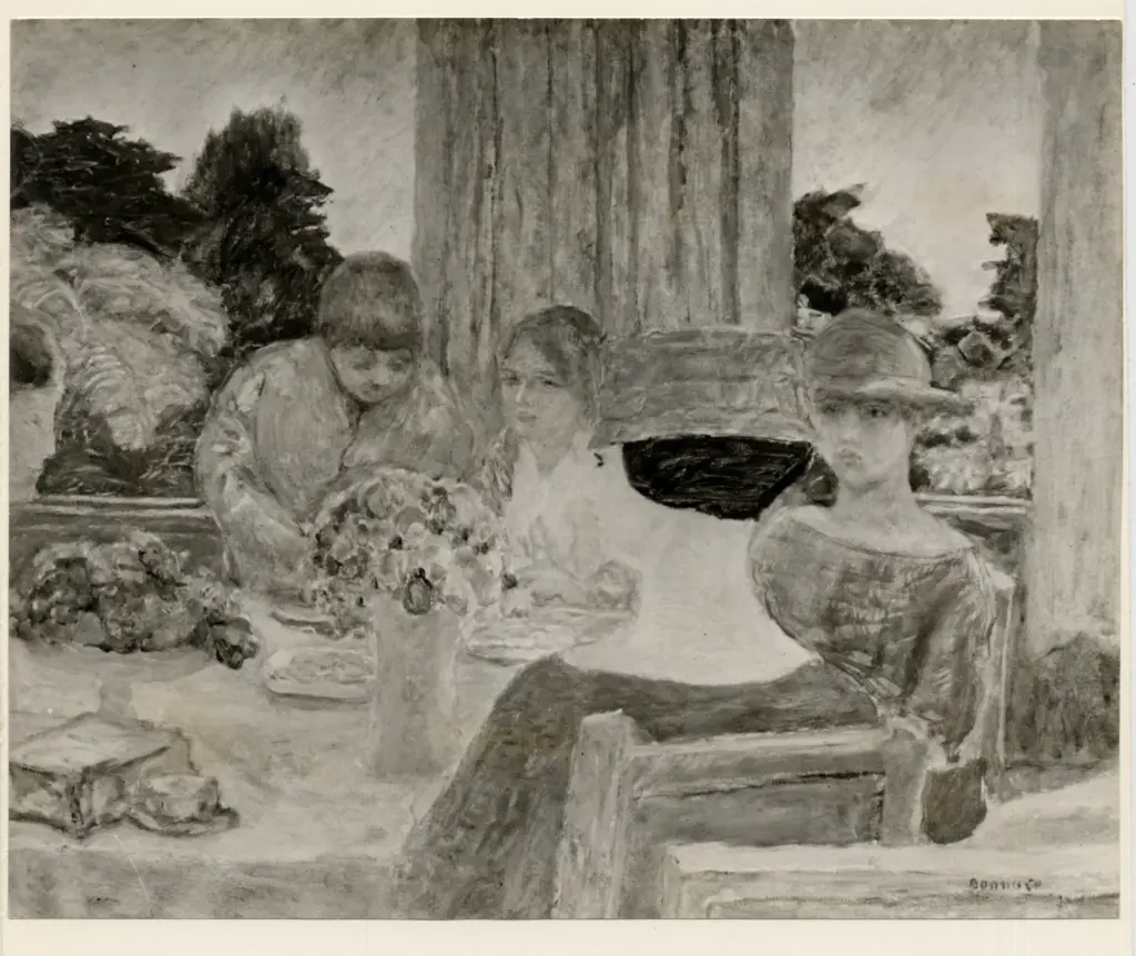 Anonimo , Bonnard, Pierre - sec. XIX/ XX - Portrait de Misia Sert , fronte