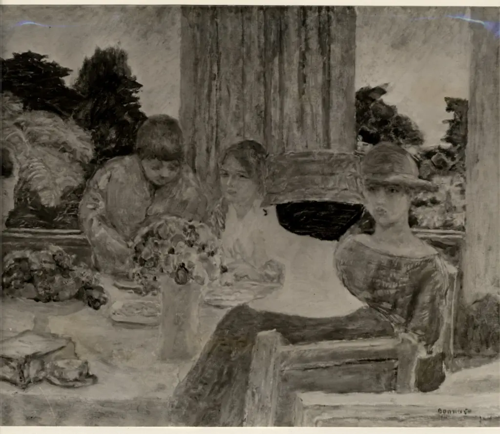 Anonimo , Bonnard, Pierre - sec. XX - Le Th&eacute; , fronte