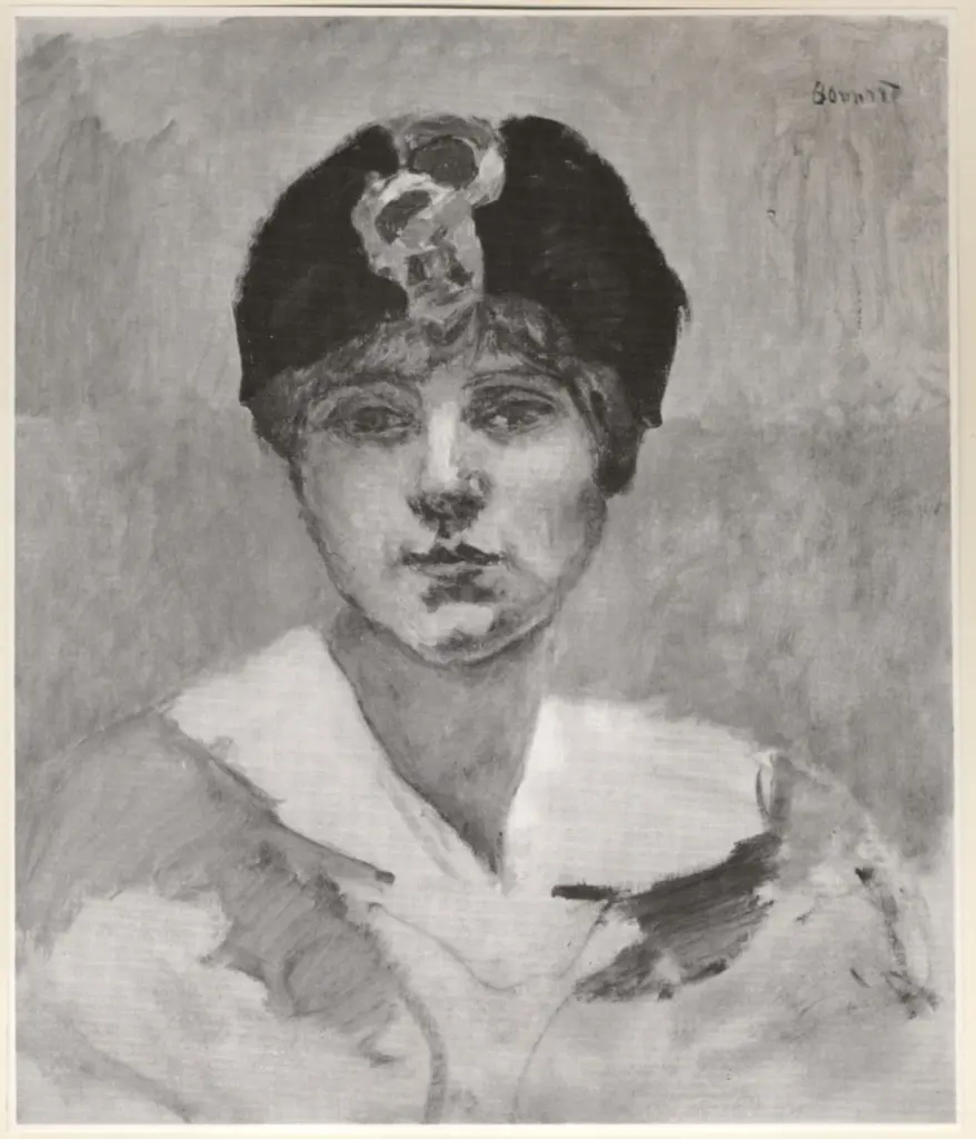 Anonimo , Bonnard, Pierre - sec. XIX/ XX - M.lle Dupuis , fronte