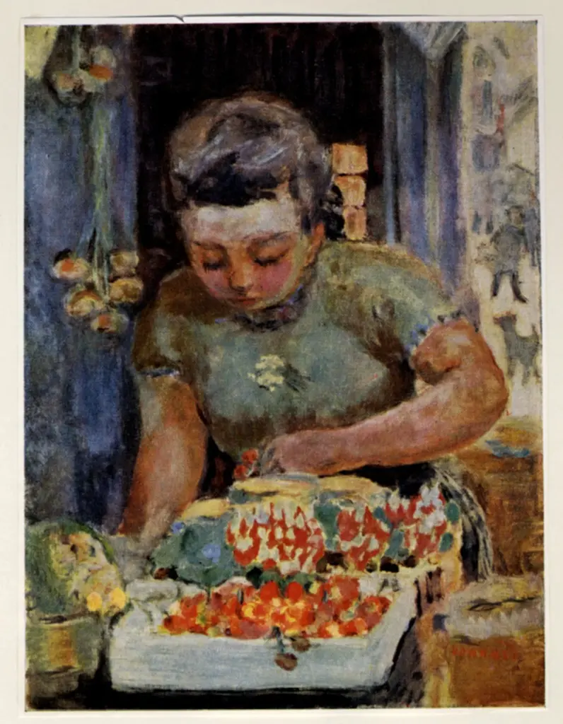Anonimo , Bonnard, Pierre - sec. XIX/ XX - Il giovane venditore di frutta , fronte