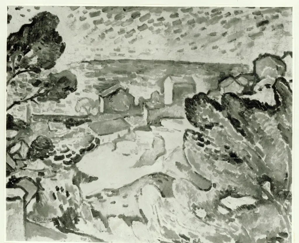 Anonimo , Braque, George - sec. XX , fronte