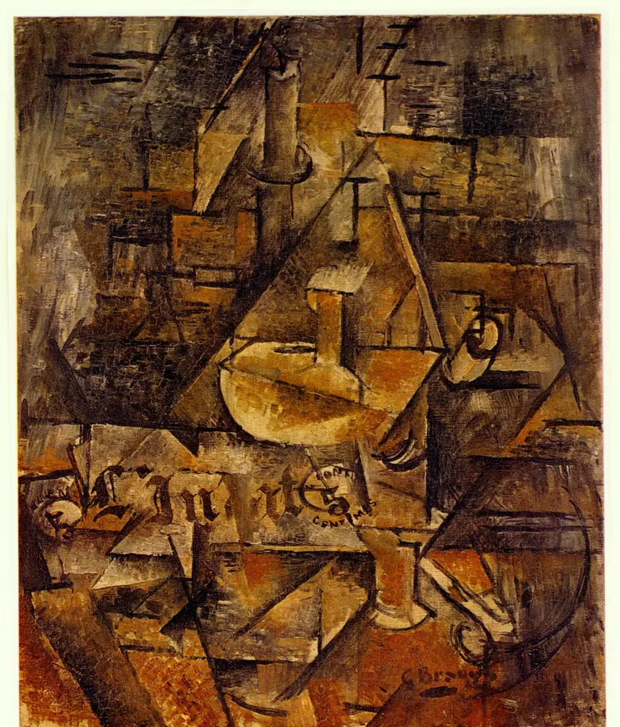 Anonimo , Braque, George - sec. XX - Le Bougeoir , fronte