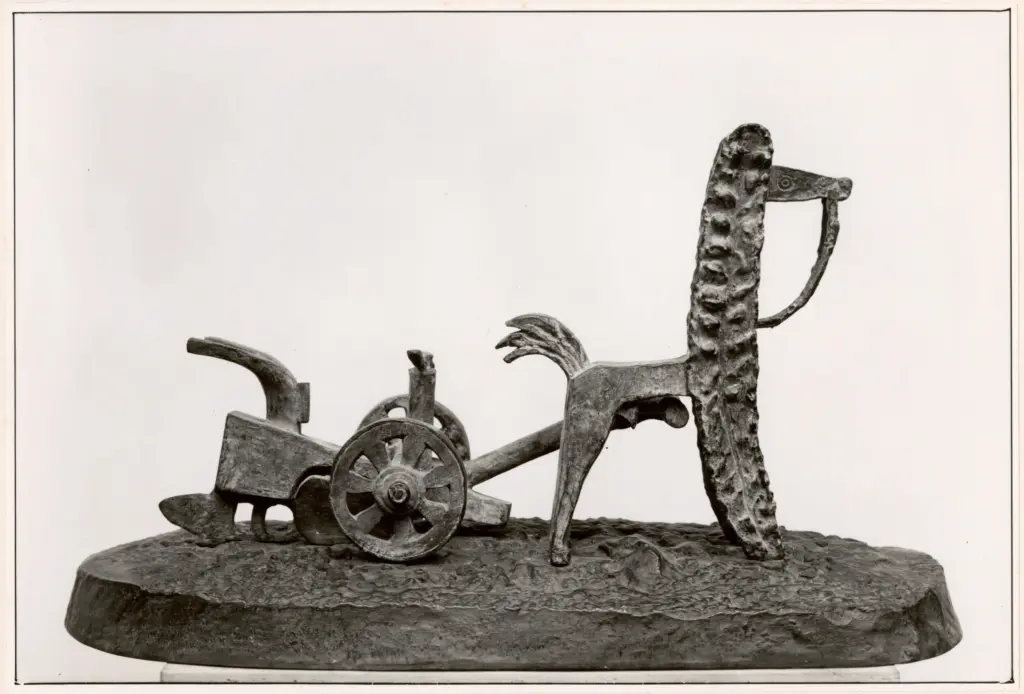 Fotografia Ferruzzi , Braque, George - sec. XX - Frammento da Esiodo: le Opere e i Giorni , fronte