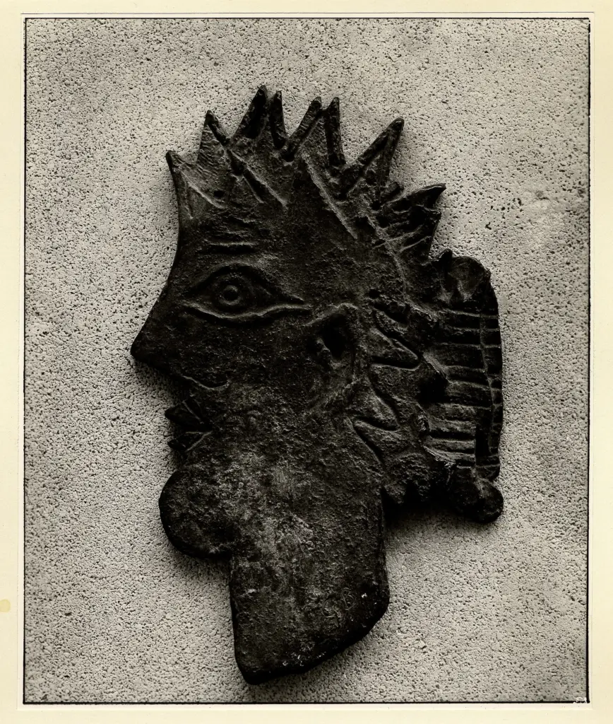 Fotografia Ferruzzi , Braque, George - sec. XX - Testa con crinolina , fronte