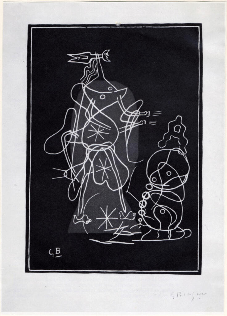 Anonimo , Braque, Georges - sec. XX - Persephone , fronte