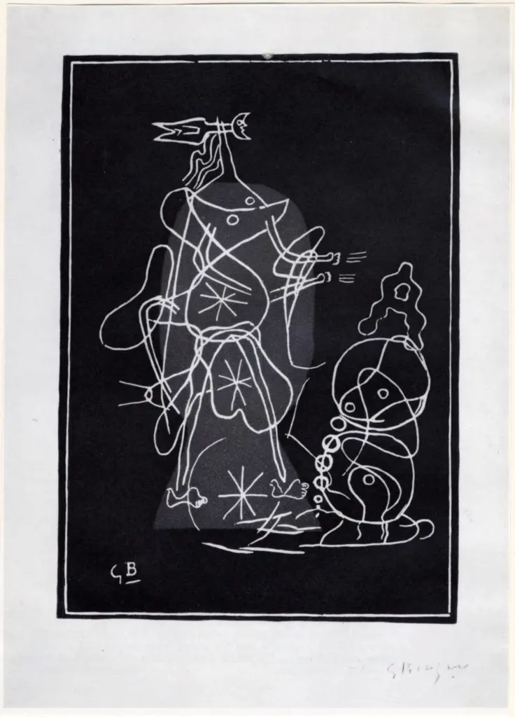 Anonimo , Braque, Georges - sec. XX - Persephone , fronte