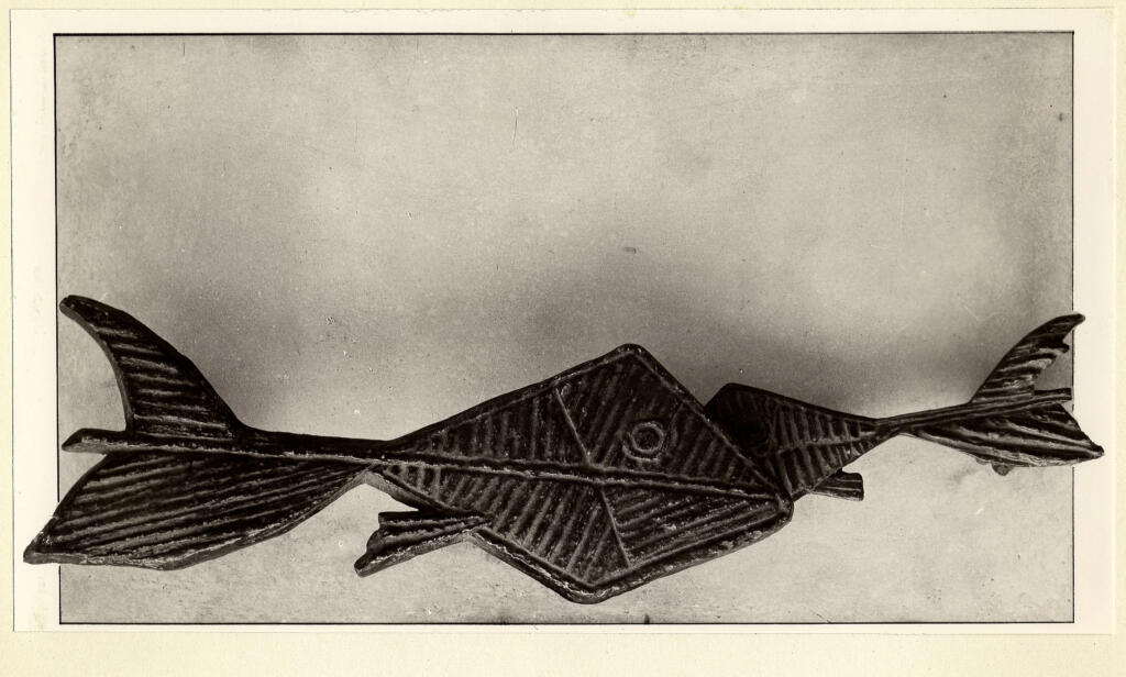 Fotografia Ferruzzi , Braque, George - sec. XX - Il pesce doppio , fronte