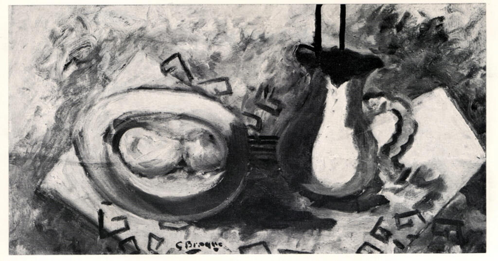 Anonimo , Braque, Georges - sec. XX - Natura morta , fronte