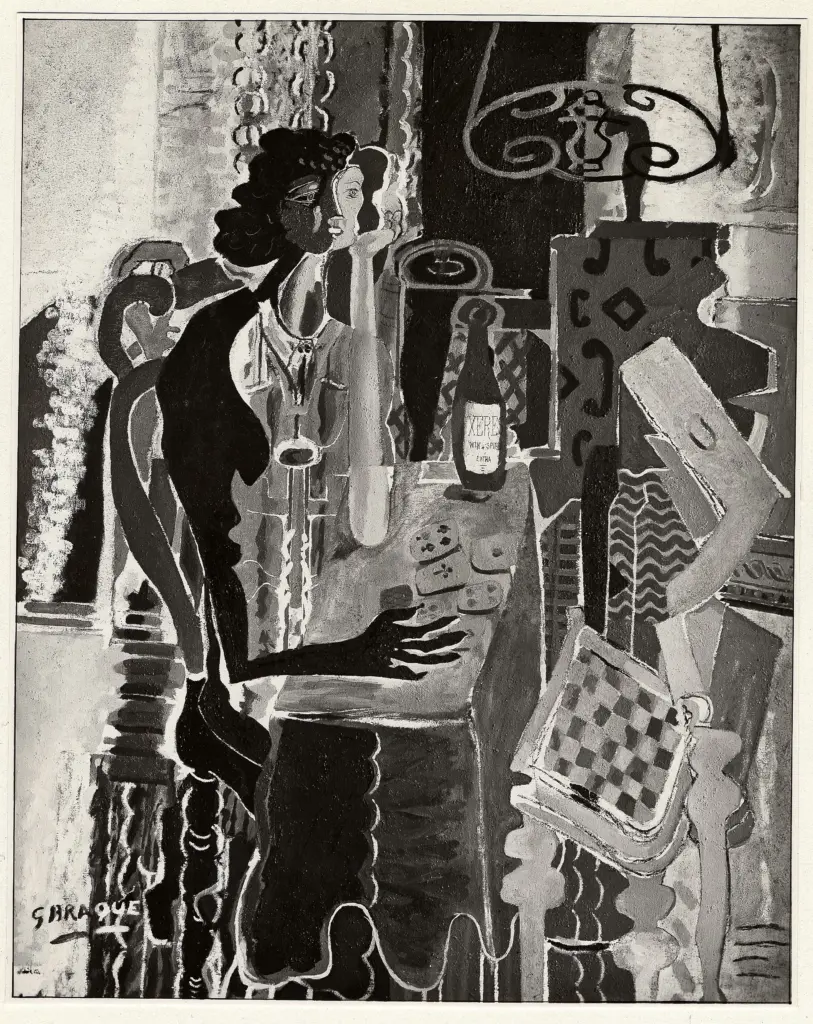 Fotografia Ferruzzi , Braque, George - sec. XX - La chiromante , fronte