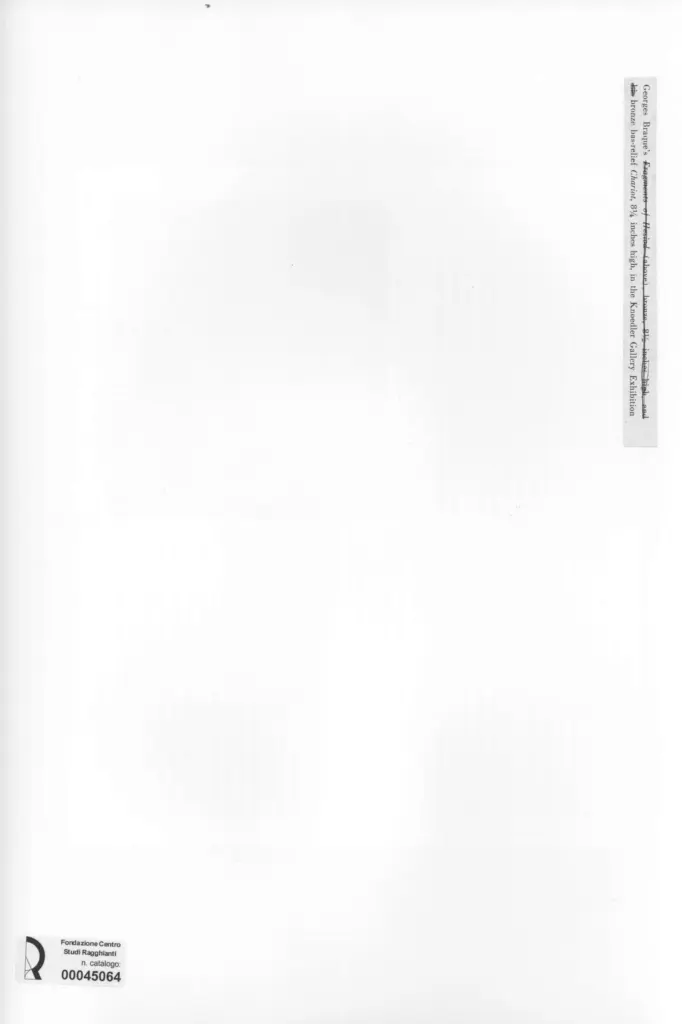 Anonimo , Braque, Georges - sec. XX - Chariot , retro