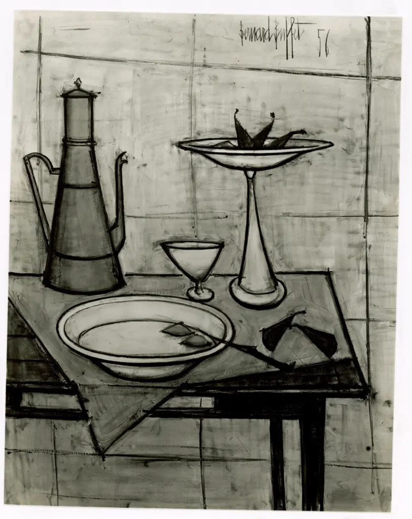 Buffet, Bernard , Natura morta con la caffettiera