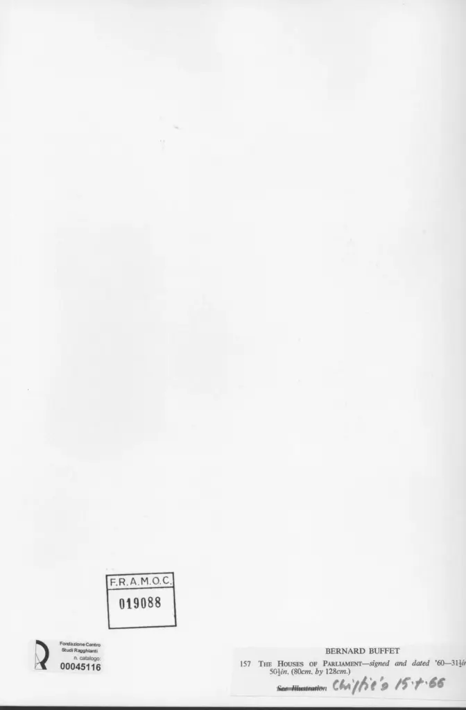 Anonimo , Buffet, bernard - sec. XX , retro