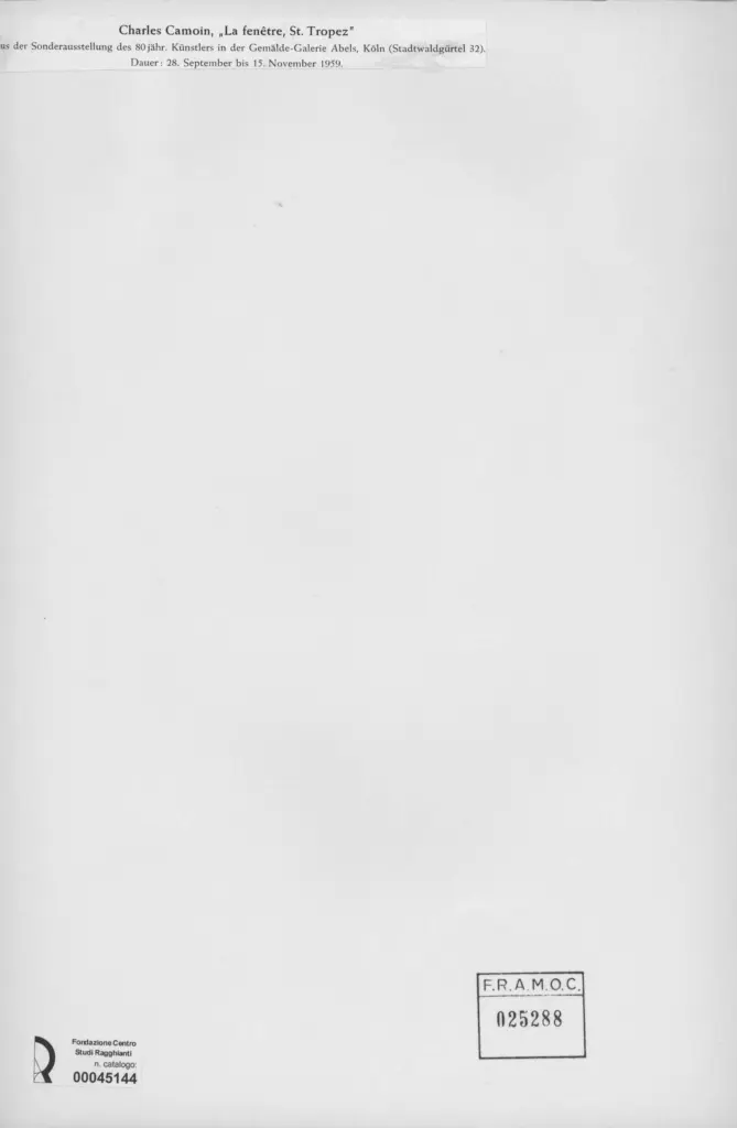 Anonimo , Camoin, Charles , retro