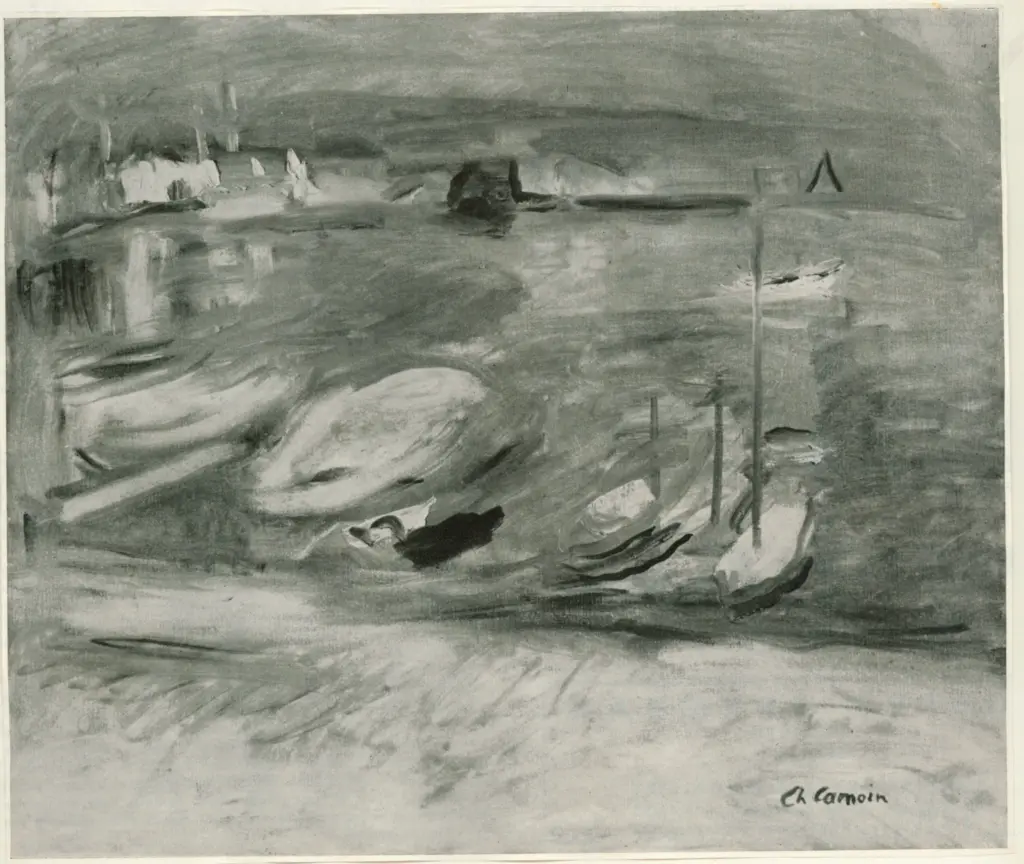 Camoin, Charles , Harbor at Sunrise