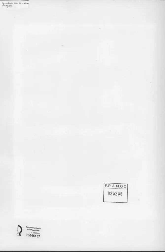 Anonimo , Carzou, Jean - sec. XX - Port - en- Bessin , retro