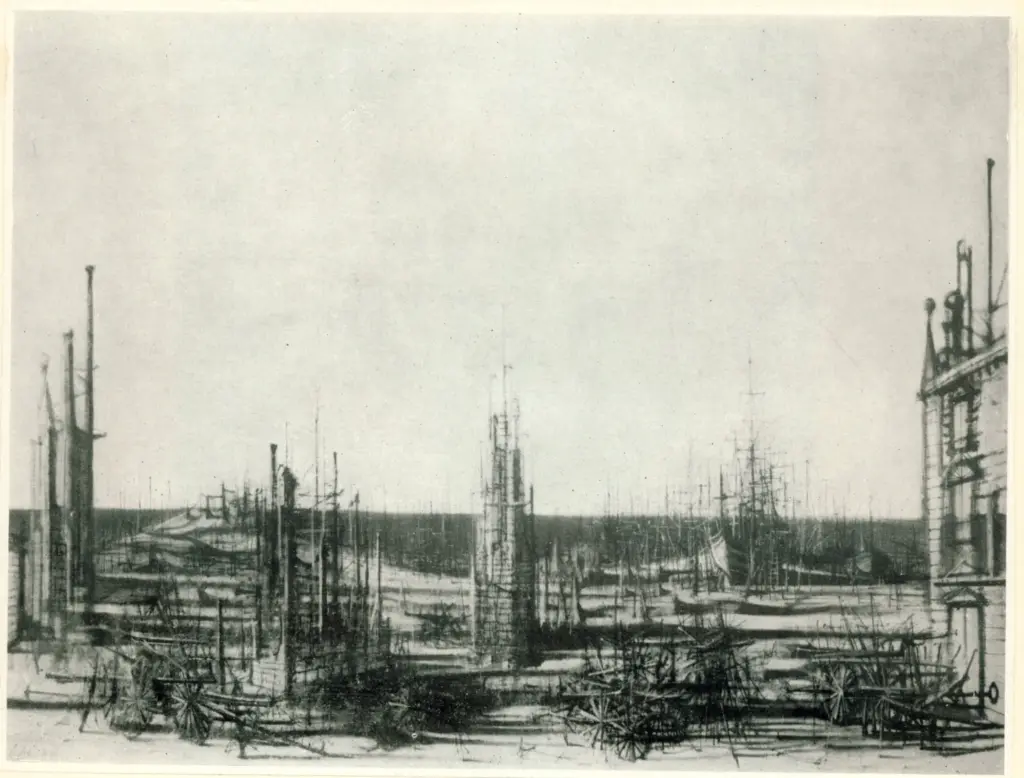 Carzou, Jean , Le port