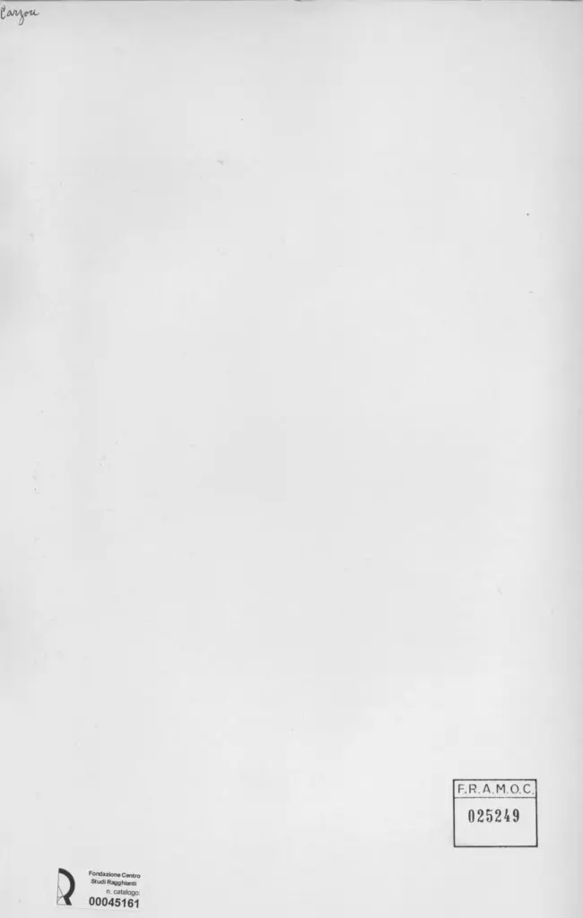 Anonimo , Carzou, Jean - sec. XX - Veduta di Venezia , retro