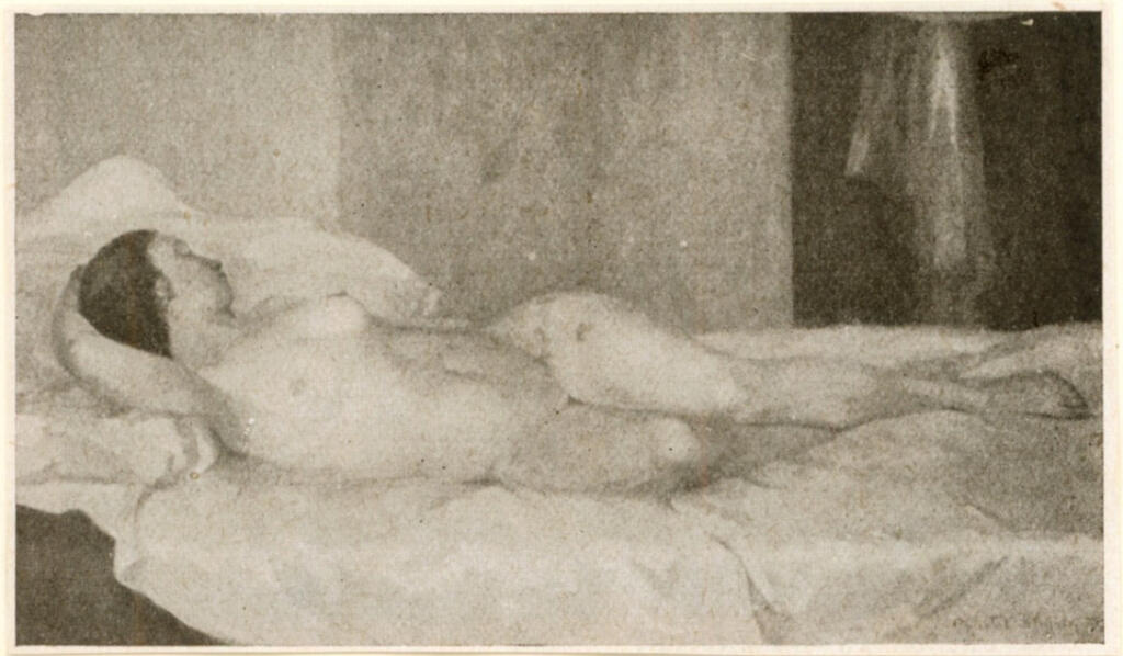 Anonimo , Chicotot-Stinus, Rose - sec. XX - Corinne endormie , fronte