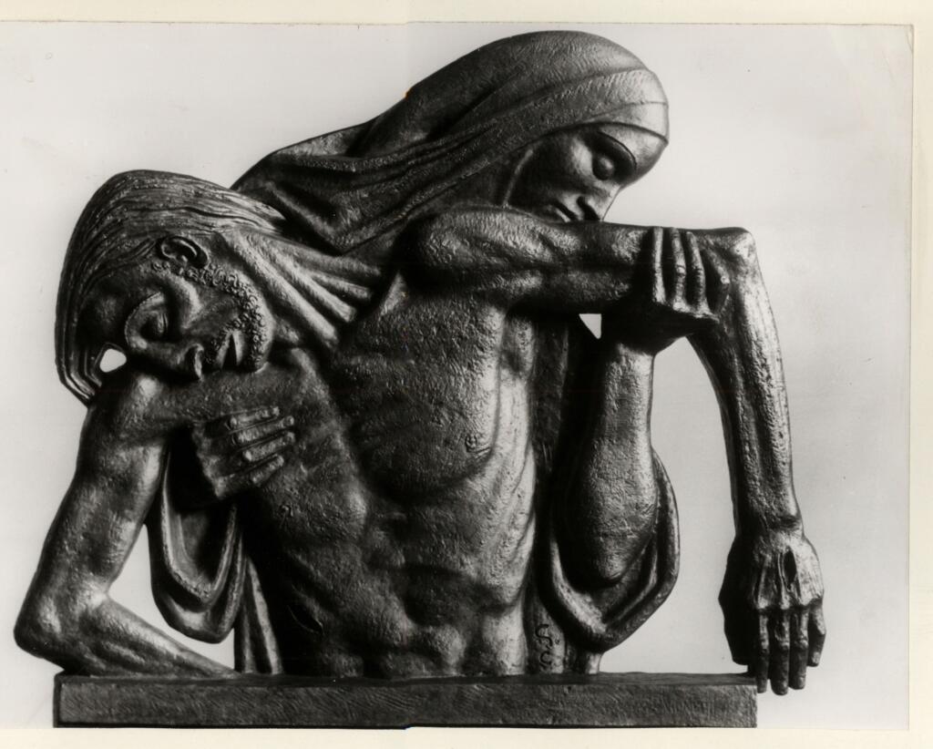 Anonimo , Choain, Gérard - sec. XX - Pietà , fronte