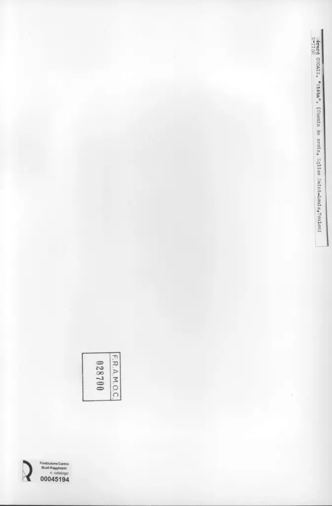 Anonimo , Choain, G&eacute;rard - sec. XX - Piet&agrave; , retro