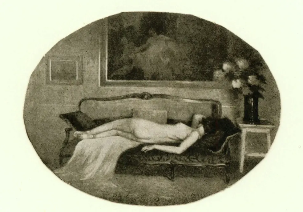 Anonimo , Clérambault, C. - sec. XX - Le repos , fronte