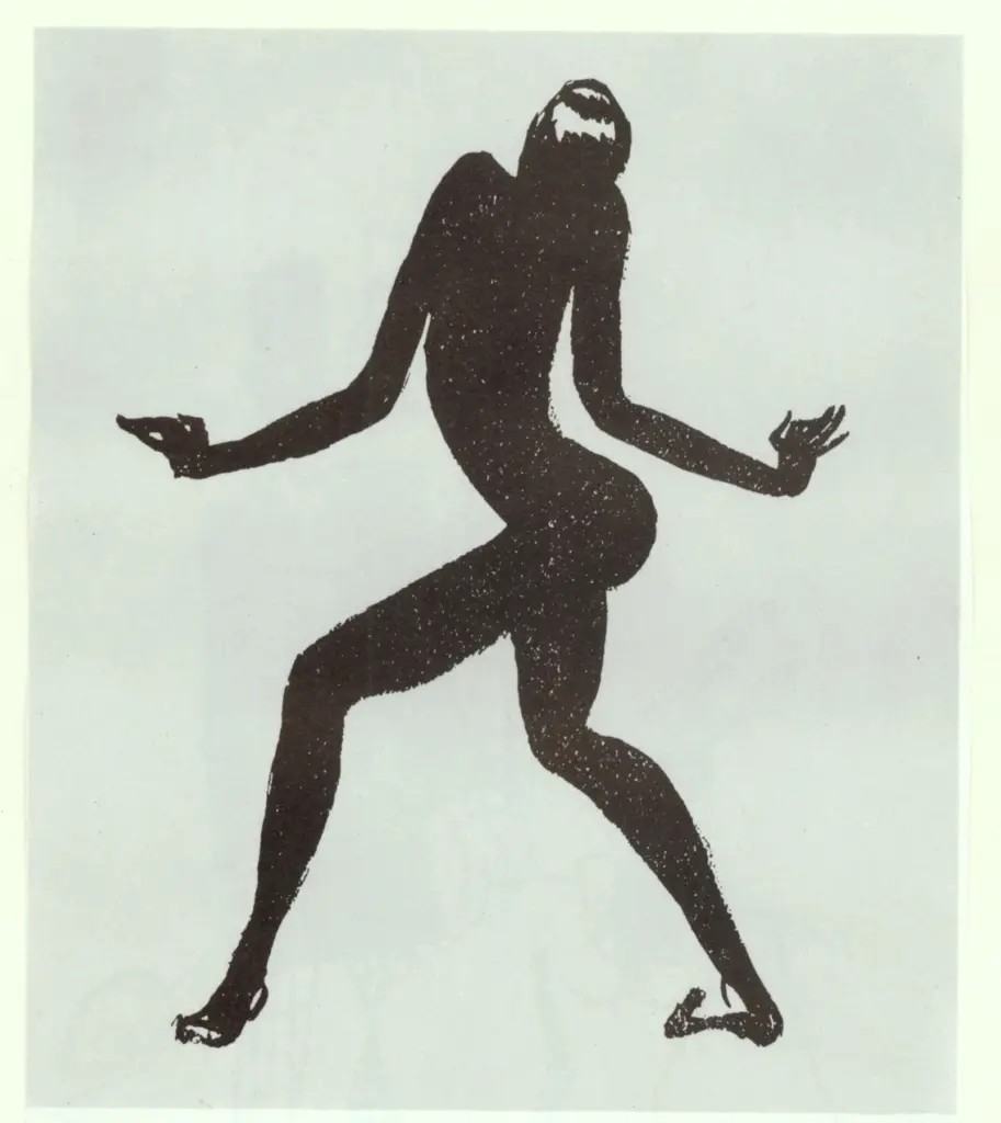 Colin, Paul-Emile , Illustrazione per le memorie di Joséphine Baker